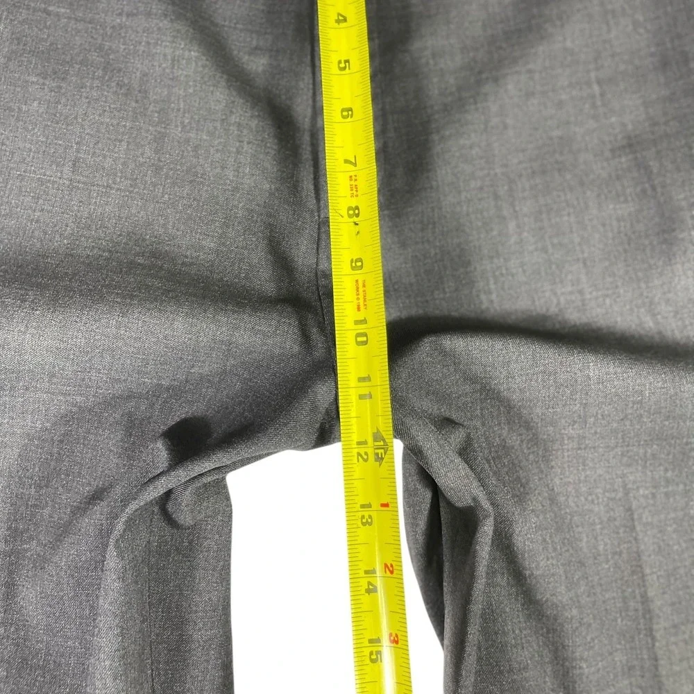 Adidas Adipure Golf Dress Pants Mens 40 Charcoal Gray Mid Rise Performance